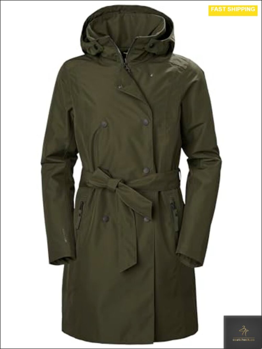Helly Hansen Welsey Trench Insulator Jacket Waterproof Zip Up Long Sleeve